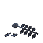 Заглушка отверстий от наружных капельниц двойная 3-7 мм